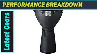 Remo Djembe Black Earth: лучший джембе 12x24 для любого барабанщика!