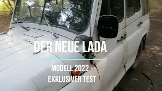 Testfahrt Neues Modell Lada 2022