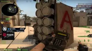 SIXERcsgo - SIXER Insane AWP Ace 1vs5 - Twitch Highlights [23/5/2017]