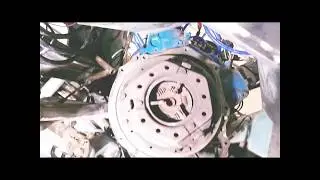 Dropping the 3 speed manual transmission on a Bronco
