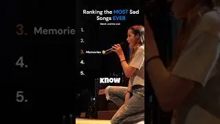Ranking the MOST Sad Songs EVER