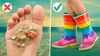 Brilliant Summer Life Hacks ✨ Easy DIY Tips for Travel & Camping by 123GO!