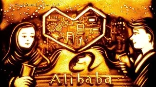 Lazada Sand Art Film by Sand Artist Lawrence Koh (from Singapore)