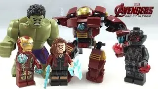 LEGO Avengers Age of Ultron Hulk Buster set review! 76031