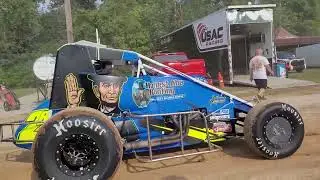 USAC Indiana sprint week pit walk at Bloomington speedway