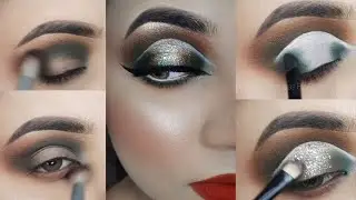 Arabic & Egypt Style Eye Makeup Tutorial for beginners Step By Step| @ttdeye Egypt Brown Lens