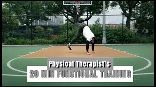 TABATA Style 20 Minute Functional Training Bodyweight Workout (With Warm-Up)!