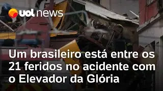 Elevador da Glória: Um brasileiro está entre os 21 feridos em acidente que deixou 16 mortos