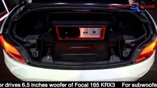 Active tri-amplifier in BMW Z4