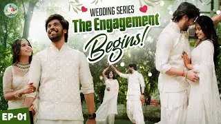 எங்களோட ENGAGEMENT இப்படி தான் நடந்துச்சு 💍 | Engagement Video | Wedding Series Ep-01 