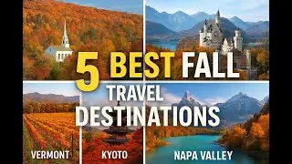 Top 5 Fall Travel Destinations 🍁 | Vermont, Bavaria, Kyoto & More!