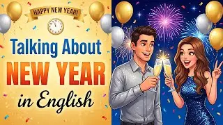 Talking About NEW YEAR in English: Resolutions & Countdown | English Podcast For Learning English