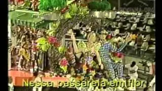 Acad&ecirc;micos da Rocinha - Carnaval 1992 - Acompanhe a letra do samba
