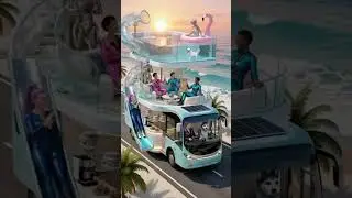 This 3-Story BUS Has a Rooftop DOG POOL! 🐕💦 (Ultimate Mobile Home Tour)