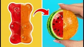 🍉 Gelatine a Forma di Frutta! 🍊 DIY Super Facile per Bambini