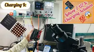 Change Iphone 7/7plus Charging Ic / #U2 Ic #Replacement/#Tristar Ic Change/Charging solution..