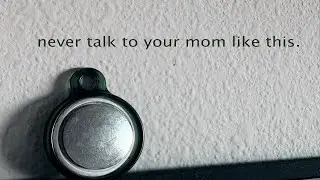 Airtag sound causes communication breakdown between mother and son