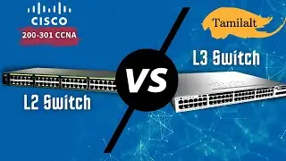 Cisco L2 and L3 Switches Explained in Tamil, CCNA 200-301
