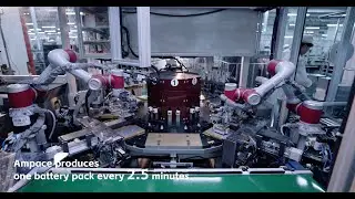 Extreme Manufacturing：Ampace has created a miracle in speed and efficiency