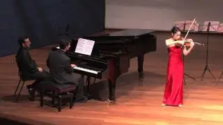 Tamaki Kawakubo performs Sarasate Zigeunerweisen at the Tel Aviv Museum of Art