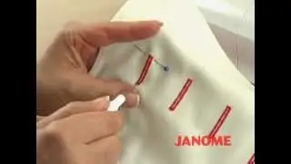 JANOME - para hacer ojales en 1 paso