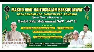 🔴LIVE - MASJID JAMI' BAITUSSALAM BERSHOLAWAT BERSAMA HABIB ALWI MUHAMMAD AL-HABSYI FT SYIFAUL QULUB