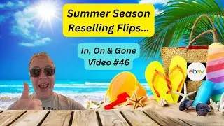 Summer Season Reselling Flips - T Shirts, Shorts, Light Trousers & Footwear.