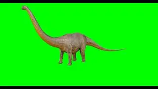 Epic Dinosaur Green Screen Video 🦖 | Free Use Prehistoric Dino Footage | Green1,2