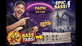 Faith – The Cure (Bass Cover + Tab)