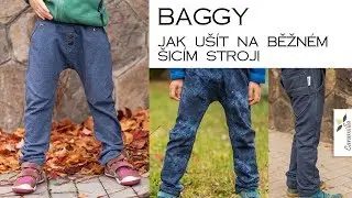 Jak ušít baggy na běžném šicím stroji (2 návody) | Caramilla Easy
