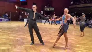 WDSF 2022 Grandslam GOC Stuttgart - RUMBA - Tomer Zveniatsky & Elizaveta Pustornakova
