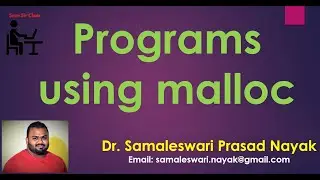 55. Программы, использующие malloc