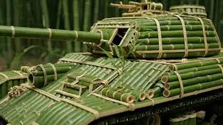 Most Creative Bamboo Tank Model | DIY Science Project for School Exhibition