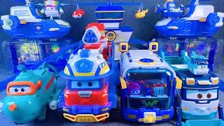 22-minute of satisfying unboxing, cool Super Wings Space Base Set Series ASMR | Review Toys