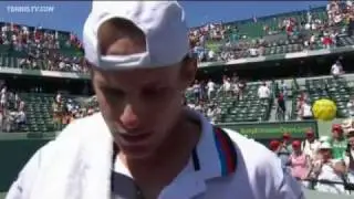 Final Interview Roddick - Sony Ericsson Open - Miami 2010