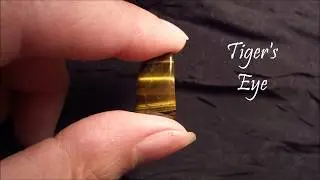 Chatoyancy in Hawk's Eye and Tiger's Eye