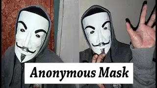 #DIY How to make Anonymous Mask/Hacker Mask, Vendetta mask #RajbanshiArt #AnonymousMask #HackerMask