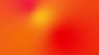 1h Sunset Mood Lights | Radial gradient colors | Screensaver | LED Light | Orange Yellow