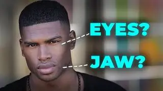What makes Broderick Hunter so attractive? (Facial Analysis)