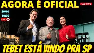 🔴 19h Simone Tebet aceita convite de Lula e está vindo para SP disputar o Senado
