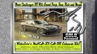 CHALLENGER RT SOLO PERFORMANCE EXHAUST KIT VIDEO