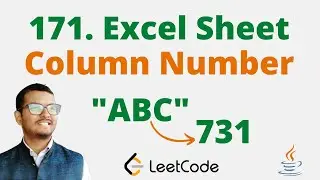 171. Excel Sheet Column Number || Java || Leetcode || Hindi