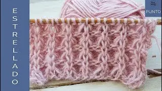 Aprende a tejer el Punto Estrellado en dos agujas - Soy Woolly