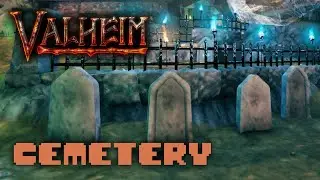 Valheim Build: Mistlands Cemetery