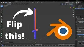 How to Flip Face Orientation | Flip Normals | Blender 2.9 Tutorial