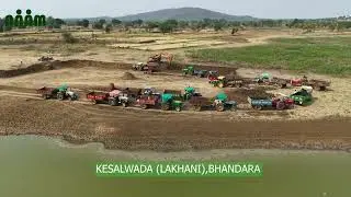 Water Conservation Work in Kesalwada, Bhandara