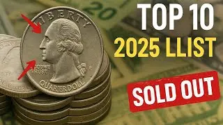 Top 10 Most Valuable Quarter Dollars in 2025!