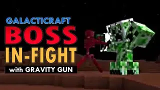 Minecraft - Galacticraft Boss In-Fight (Speed-Up)