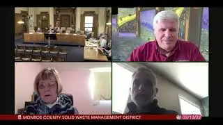 Monroe County Solid Waste Management District, March 10, 2022