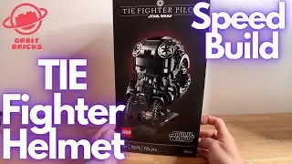 LEGO TIE fighter helmet build 75274